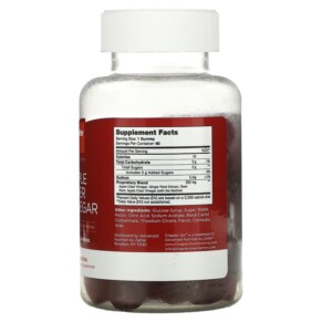 Thành phần vi chất của Chapter Six Apple Cider Vinegar 60 Gummies 848998041274