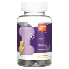 Thực phẩm chức năng Chapter Six Iron Flavored 60 Gummies 848998041328