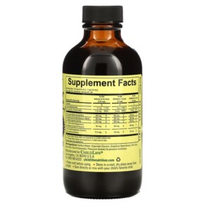 Thành phần vi chất của ChildLife Essentials Essentials First Defense 4 fl oz (118 ml) 608274101500