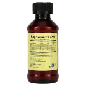 Thành phần vi chất của ChildLife Essentials Essentials Zinc Plus Natural Mango Strawberry 4 fl oz (118 ml) 608274103504