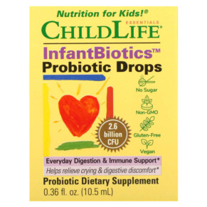 Thực phẩm chức năng ChildLife Essentials InfantBiotics Probiotic Drops 2.6 Billion CFU 0.36 fl oz (10.5 ml) 608274166004