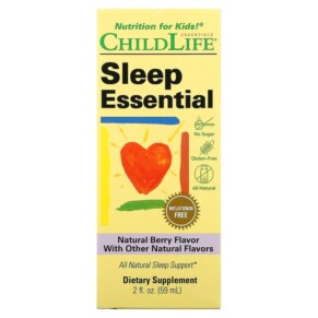 Thực phẩm chức năng ChildLife Essentials Sleep Essential Natural Berry 2 fl oz (59 ml) 608274106505