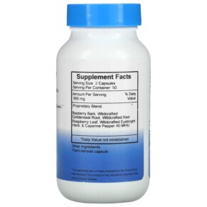 Christopher's Original Formulas Herbal Eye Formula 475 mg 100 Vegetarian Caps 3 Thành phần vi chất của Christopher's Original Formulas Herbal Eye Formula 475 mg 100 Vegetarian Caps 084783891208