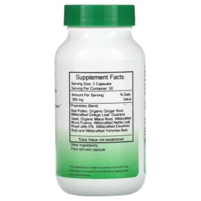 Thành phần vi chất của Christopher's Original Formulas Herbal Libido Formula 450 mg 100 Vegetarian Caps 084783891291