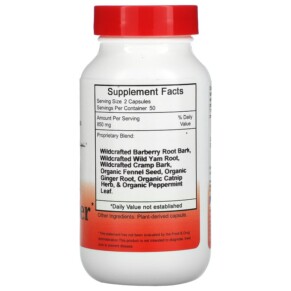 Thành phần vi chất của Christopher's Original Formulas Liver & Gallbladder 425 mg 100 Vegetarian Caps 084783891031