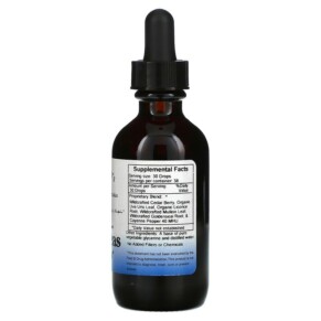 Thành phần vi chất của Christopher's Original Formulas Pancreas Formula 2 fl oz (59 ml) 084783498070