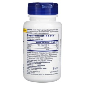 Thành phần vi chất của Citracal Calcium Supplement + D3 Petites 100 Coated Caplets 016500535027