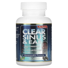 Thực phẩm chức năng Clear Products Clear Sinus & Ear 60 Capsules 648426049571