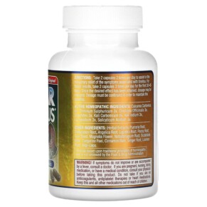 Thành phần vi chất của Clear Products Clear Tinnitus 60 Capsules 648426215006