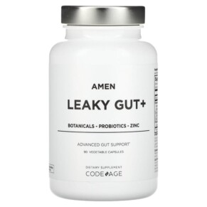 Thực phẩm chức năng Codeage Amen Leaky Gut+ 90 Vegetable Capsules 853919008465
