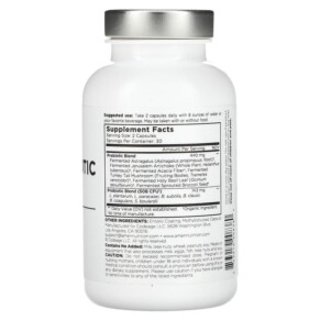 Thành phần vi chất của Codeage Amen SBO Probiotic 50 Billion CFU 60 Vegetable Capsules 853919008380