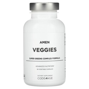 Thực phẩm chức năng Codeage Amen Veggies 90 Vegetable Capsules 850026121865
