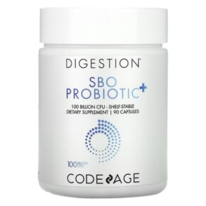 Thực phẩm chức năng Codeage Digestion SBO Probiotic+ Shelf-Stable 100 Billion CFU 90 Capsules 853919008342