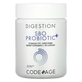 Thực phẩm chức năng Codeage Digestion SBO Probiotic+ Shelf-Stable 50 Billion CFU 90 Capsules 853919008205