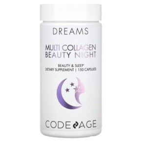 Thực phẩm chức năng Codeage Dreams Multi Collagen Beauty Night 150 Capsules 853919008281