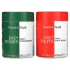 Thực phẩm chức năng Codeage Easy Veggies Daily Veggie Blend / Fast Fruits Daily Fruit Blend 2 Bottles 90 Capsules Each 850026121810