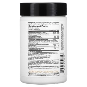 Thành phần vi chất của Codeage Eyes Macular Health Complex 120 Capsules 853919008557