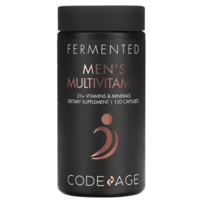 Thực phẩm chức năng Codeage Fermented Men's Multivitamin 25+ Vitamins Minerals 120 Capsules 853919008519