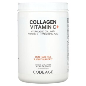 Thực phẩm chức năng Codeage Hydrolyzed Collagen Peptides+ Powder Unflavored 9.98 oz (283 g) 853919008625