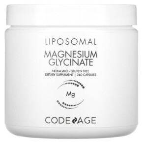 Thực phẩm chức năng Codeage Liposomal Magnesium Glycinate 240 Capsules 850026121643