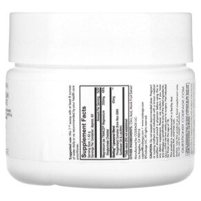 Thành phần vi chất của Codeage Liposomal Magnesium Glycinate Powder Unflavored 3 oz (85.2 g) 850026121919