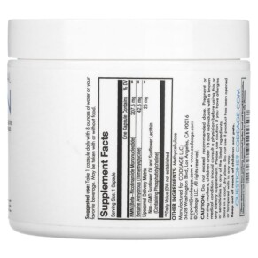 Thành phần vi chất của Codeage Liposomal NMN 30 Capsules 850026121827