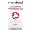 Thực phẩm chức năng Codeage Liposomal Vitamin D3+K2 Orange 2 fl oz (59.2 ml) 850043333425