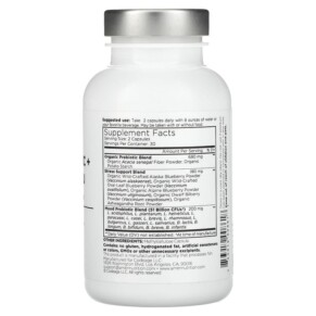 Thành phần vi chất của Codeage Mood Probiotic + 51 Billion CFU 60 Vegetarian Capsules 853919008618