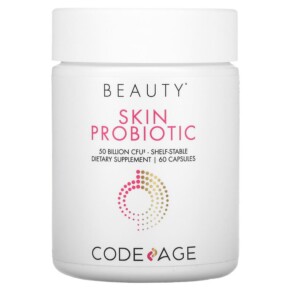 Thực phẩm chức năng Codeage Skin Probiotic Shelf-Stable 50 Billion CFU 60 Capsules 853919008403