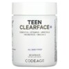 Thực phẩm chức năng Codeage Teen Clearface Vitamins All Skin Types 60 Capsules 853919008779