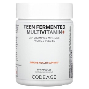 Thực phẩm chức năng Codeage Teen Fermented Multivitamin+ 60 Capsules 853919008526