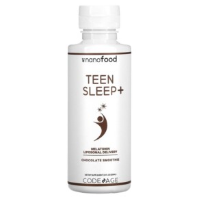 Thực phẩm chức năng Codeage Teen Sleep+ Chocolate Smoothie 8 fl oz (225 ml) 850026121551