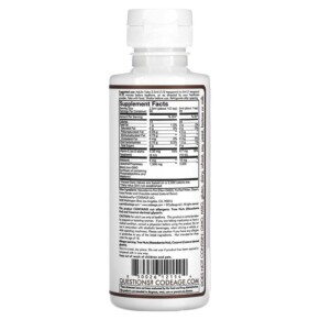 Thành phần vi chất của Codeage Ultra Sleep+ Chocolate Smoothie 8 fl oz (225 ml) 850026121544