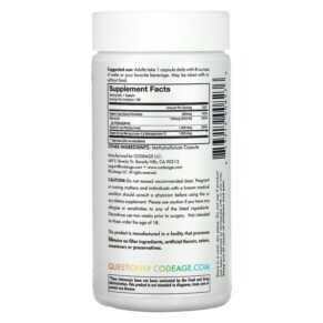 Thành phần vi chất của Codeage Vitamins A.D.K Vitamins 180 Capsules 853919008236