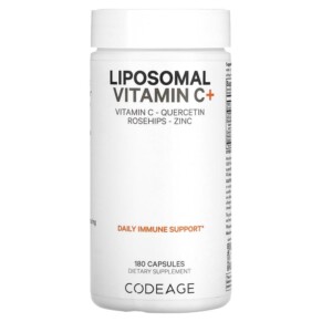 Thực phẩm chức năng Codeage Vitamins Liposomal Vitamin C+ 180 Capsules 853919008649
