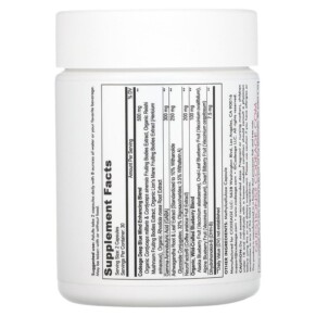 Thành phần vi chất của Codeage Vitamins Meditate Ashwagandha Gaba Neurofactor 60 Capsules 853919008564