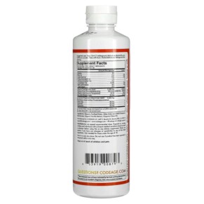 Thành phần vi chất của Codeage Wonder-C Vitamin C D3 Zinc Liposomal Delivery Orange Tangerine 16 fl oz (473 ml) 853919008793