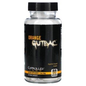 Thực phẩm chức năng Controlled Labs Orange GutBAC 60 Veggie Capsules 850026631029