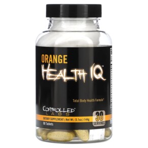Thực phẩm chức năng Controlled Labs Orange Health IQ 90 Tablets 856422005471