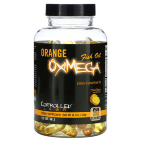 Thực phẩm chức năng Controlled Labs Orange OxiMega Fish Oil Citrus 120 Softgels 895328001699