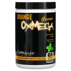 Thực phẩm chức năng Controlled Labs Orange OxiMega Greens Antioxidant Complex Spearmint 11.53 oz (327 g) 895328001767
