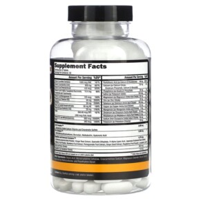 Thành phần vi chất của Controlled Labs Orange Triad 180 Tablets 856422005877