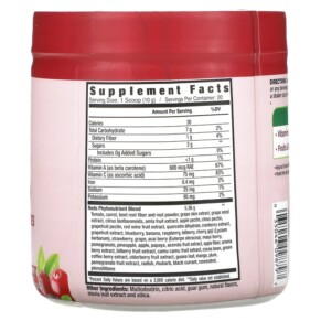 Thành phần vi chất của Country Farms Super Reds Mixed Berry 7.1 oz (200 g) 035046098797