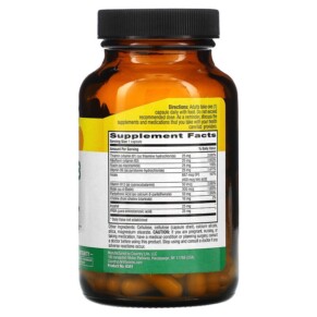 Thành phần vi chất của Country Life Basic-B Caps 90 Vegan Capsules 015794063414