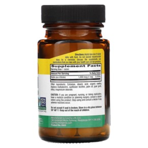 Thành phần vi chất của Country Life Biotin 1 mg 100 Tablets 015794065036