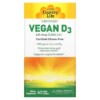 Thực phẩm chức năng Country Life Certified Vegan D3 125 mcg (5.000 IU) 60 Vegan Softgels 015794058212
