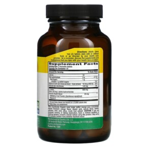 Thành phần vi chất của Country Life Chewable L-Lysine with Vitamin D and Elderberry 300 mg 60 Chewable Tablets 015794013204