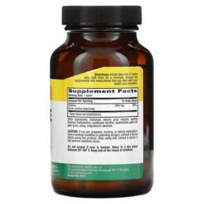 Thành phần vi chất của Country Life Choline 100 Tablets 015794065104
