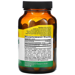 Thành phần vi chất của Country Life DLPA Caps 1.000 mg 60 Vegan Capsules 015794013686