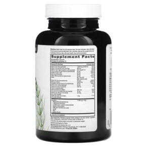 Thành phần vi chất của Country Life Maxi-Hair Plus 1.250 mcg 120 Vegetarian Capsules 015794050452